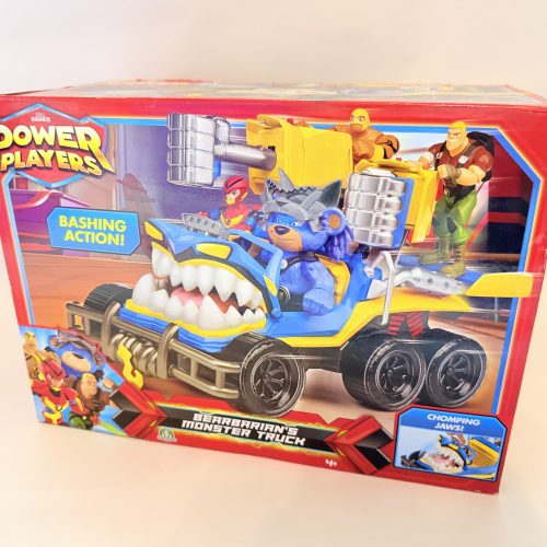 „Power Players: Bearbarian’s Monster Truck“ (Bearbaro monstras-visureigis) žaislinis rinkinys